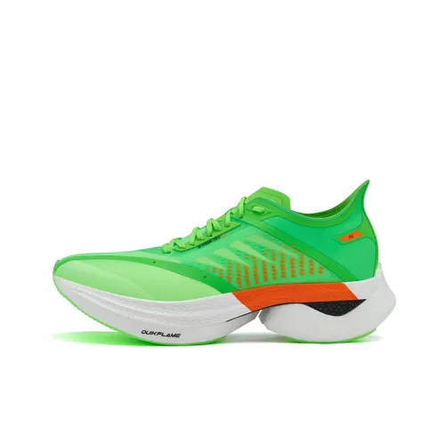 361° Speeding Varied Delicacies Дышащий и Устойчивый Низкий Топ Беговые кроссовки Мужской Светло-зеленый