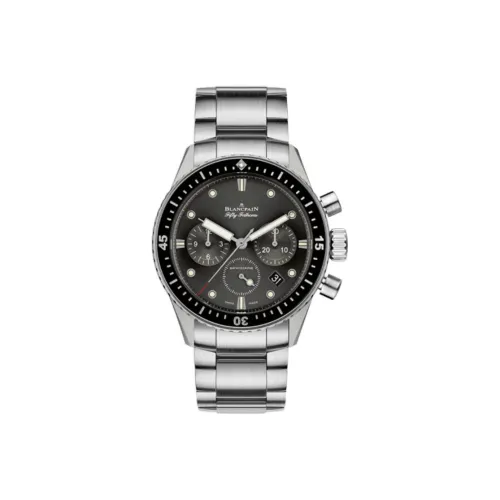 BLANCPAIN Автоматический Механический Часы Мужские FIFTY FATHOMS 43 мм Черные