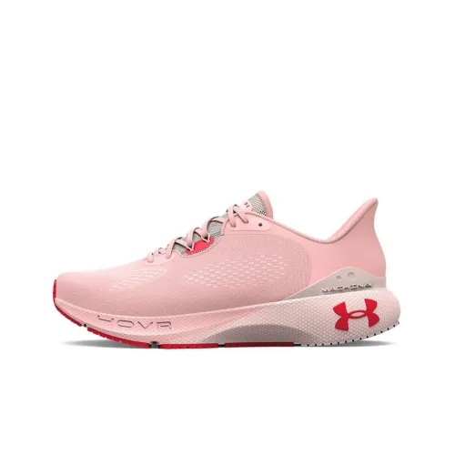 Under Armour HOVR Machina 3 Low Топ Повседневные Беговые Кроссовки Женские Розовые