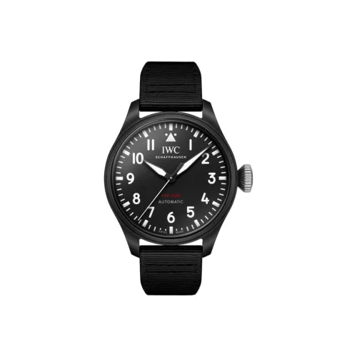 IWC Автоматический Механический Часы Мужской Pilot Collection 43,8 мм Черные