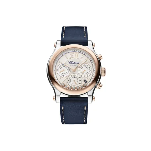 CHOPARD Автоматический Механический Мужской Часы из Коллекции HAPPY SPORT 40 мм Серебряные