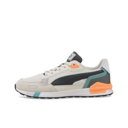 PUMA Graviton Tera Амортизация Устойчивость к истиранию Легкий Низкий Топ Casual Унисекс Черный Серый Оранжевый