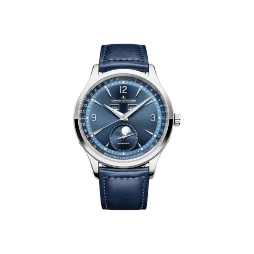 Jaeger LeCoultre Автоматический Механический Мужской Мастер Часы 40 мм Синий