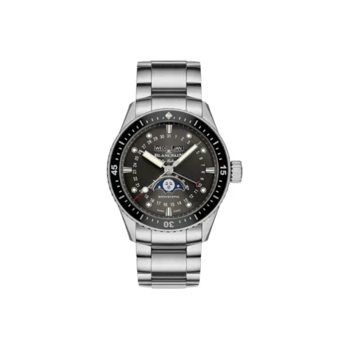 BLANCPAIN Автоматический Механический Часы Мужские FIFTY FATHOMS 43 мм Черные