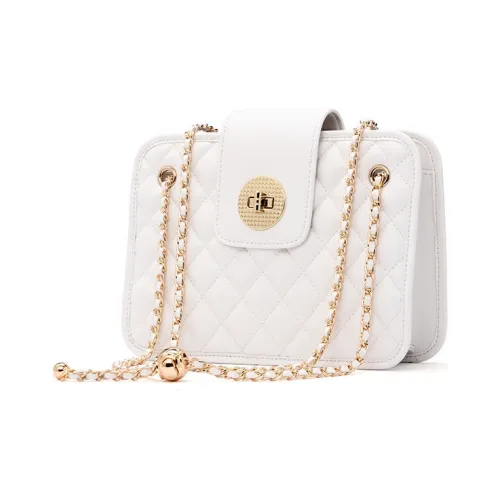 DEERE JACK Коровья кожа Сумка через плечо Стандартная Женская Белая