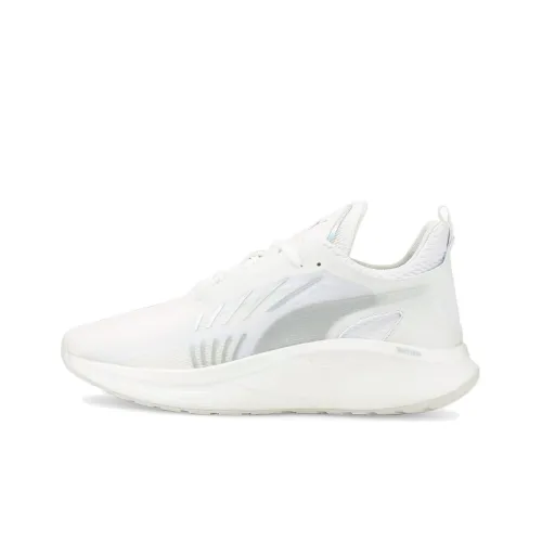 PUMA Амортизирующий Нескользящий Износостойкий Дышащий и Легкий Низкий Топ Повседневные Беговые кроссовки Мужские Белые