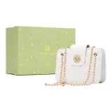 Молочно-белый + Желтый Звездная коробка