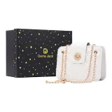 Молочно-белый + черный, звездная коробка