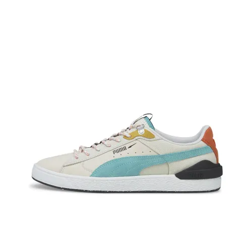 PUMA Suede Series Bloc Hc Low Скейтборд Кроссовки Унисекс Хаки
