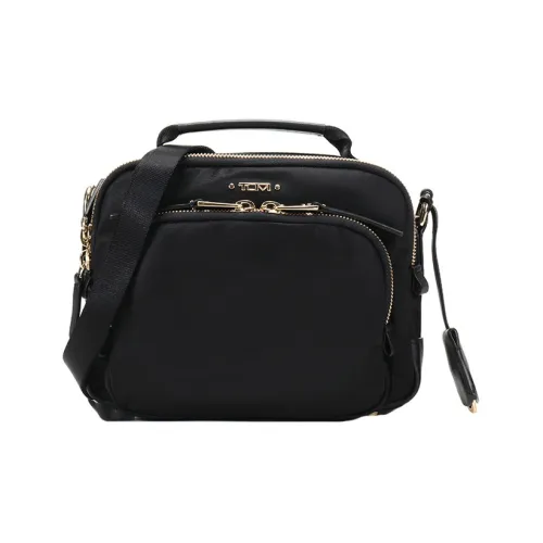 TUMI Voyageur Кожаная отделка Сумка Сумка через плечо Сумка через плечо Мужская Черная