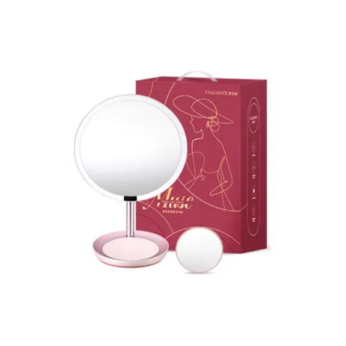 FASCINATE Goddess Зеркало HD Умный Сенсор Трехцветный LED Заполняющий Свет Портативный Настольный Макияж Зеркало