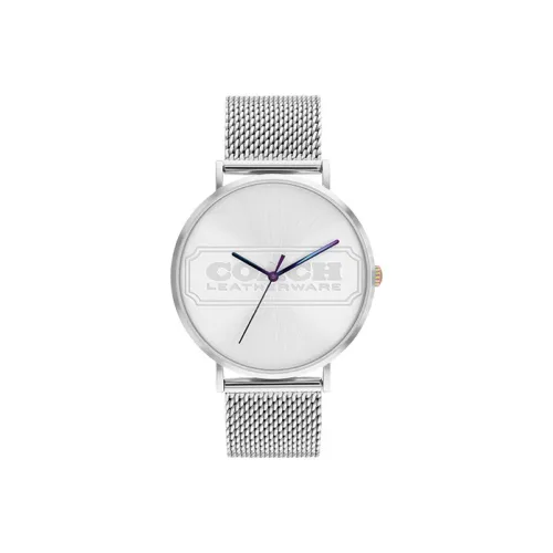 COACH Charles Наручные часы Кварцевый механизм Нержавеющая сталь Ремешок Серебристый циферблат Мужские часы