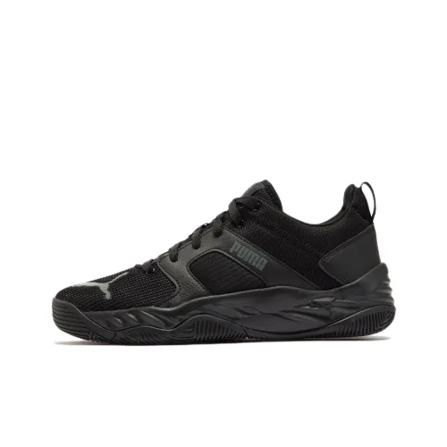 PUMA REBOUND Future Cage Low Top Casual Unisex Black PUMA REBOUND Future Cage Низкий Топ Повседневный Унисекс Черный