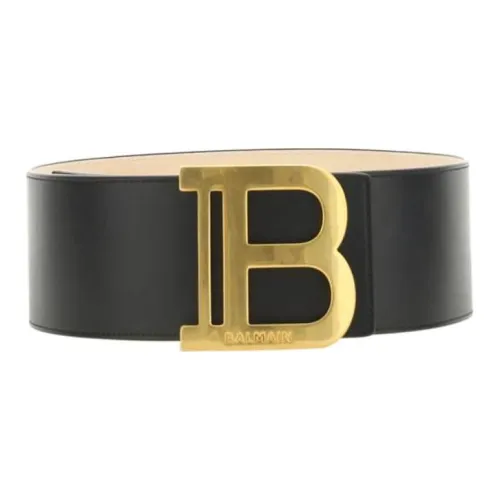 BALMAIN Кожаные ремни, черного цвета, унисекс