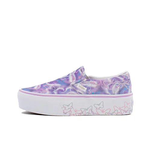 Vans Slip On Series Скейтборд Кроссовки Низкие Унисекс