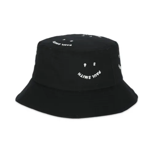 Paul Smith Cotton Bucket Hats Черный Унисекс
