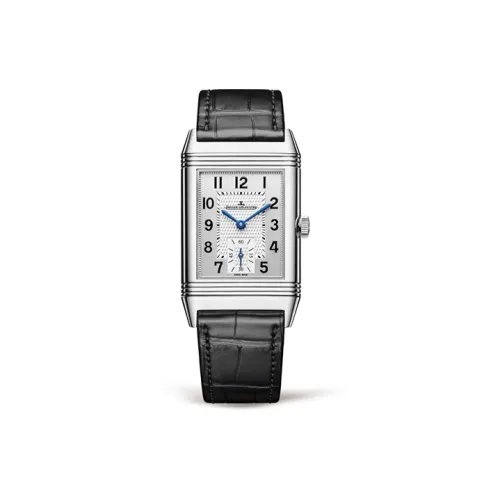 Jaeger LeCoultre Механизм с ручным заводом Мужские часы Flip Collection REVERSO 42,9mm*25,5mm Белый