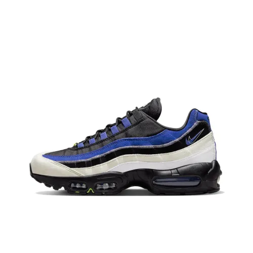 Nike Air Max 95 Low Беговые кроссовки Мужские Синие Черные