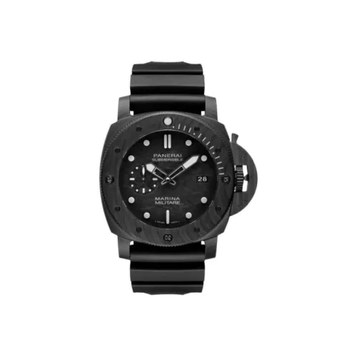 PANERAI Автоматический Механический Механизм Мужские Часы SUBMERSIBLE Collection 47 мм Черные