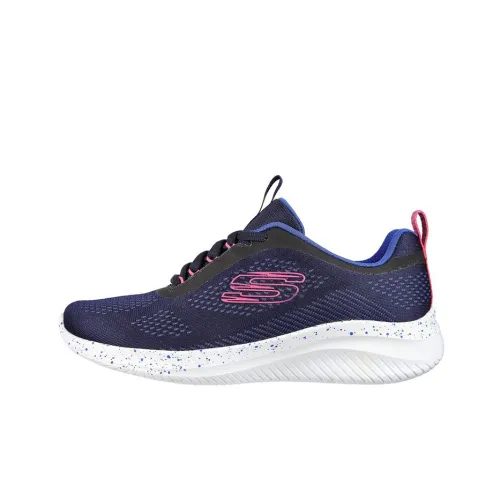 Skechers Ultra Flex 3,0 Low Топ Лайфстайл Повседневная обувь Женская Синий Розовый