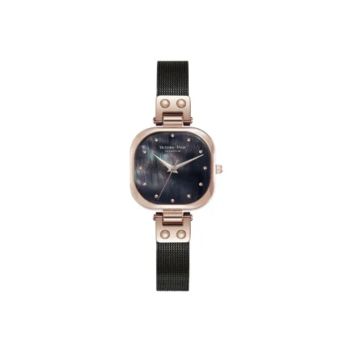 VICTORIA·HYDE Women's Watch Кварцевый механизм Черный циферблат