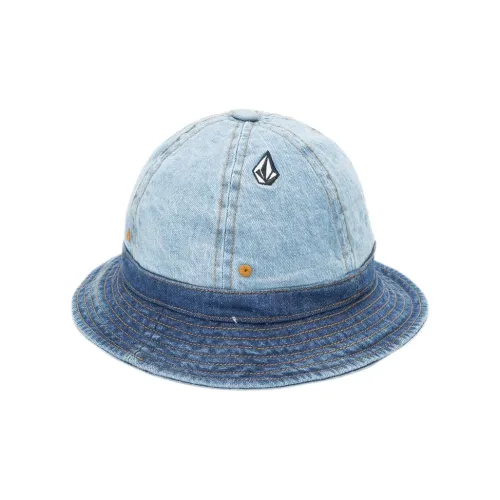 Volcom Cotton Bucket Hats Джинсовый синий Мужской