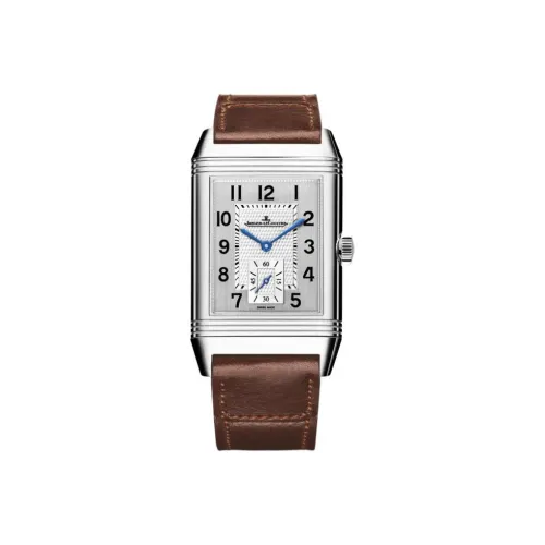 Jaeger LeCoultre Механизм с ручным заводом Мужские часы Flip Collection REVERSO 47mm*28,3mm*10,34mm Белый