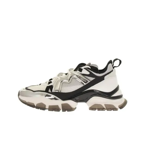 Moncler Низкий Топ Повседневная Обувь Мужская Белый Черный