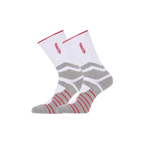 MITCHELL NESS Носки Crew Мужские 2 упаковки серый