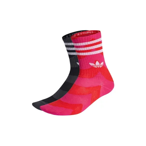 Adidas Originals Marimek CRW Высокие носки Унисекс 1 комплект 2 шт