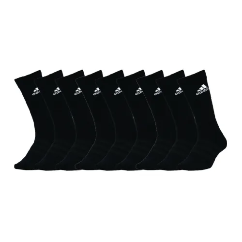 Adidas Носки до колена унисекс черные