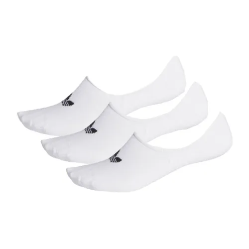 Adidas Originals NO SHOW Низкие носки Унисекс Белые