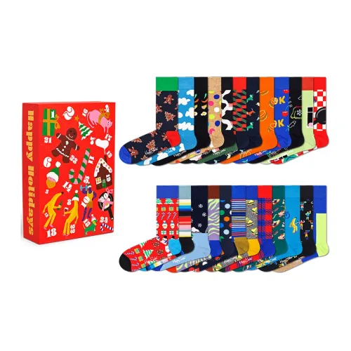 Happy Socks Многоцветный Набор из 24 пар Gift Box Set Унисекс MID Носки до икры