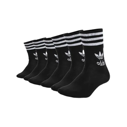 Adidas Originals Носки до колена унисекс черные