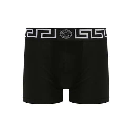 VERSACE 1 Пачка Черные Мужские Боксеры