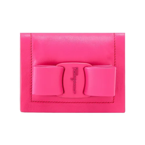 FERRAGAMO Viva Телячья кожа Кошелек Стандартный Женский Розовый