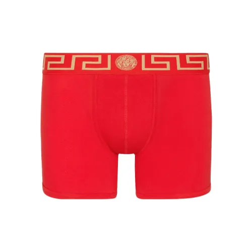 VERSACE Четырехстороннее нижнее белье мужское красное