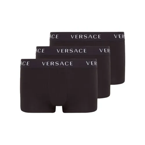VERSACE Boxers Мужские 3 упаковки Черный