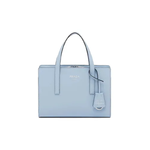 PRADA RE Edition Кожа Сумка через плечо Сумка Мини Женская Небесно-голубая