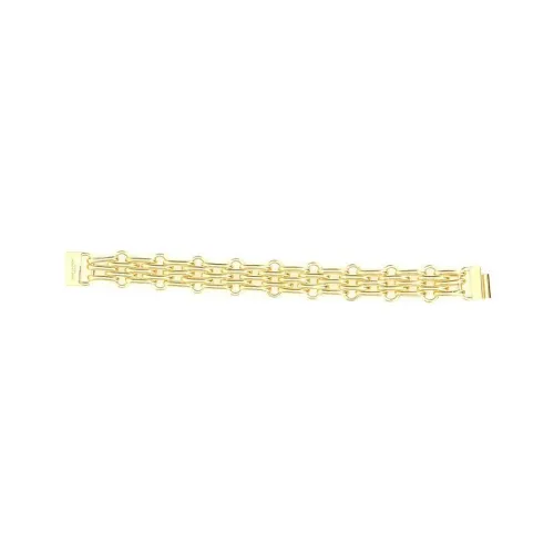 SAINT LAURENT Brass Bracelets Золотой Унисекс