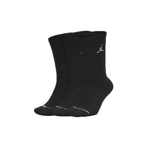 Jordan Everyday Max Crew Черные Мужские Носки до икры MID