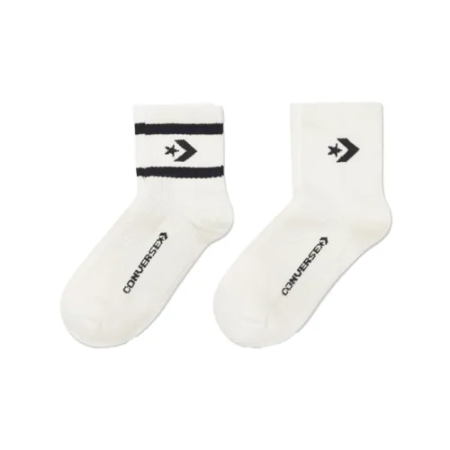 Конверс Men и Women Accessories Series Белый 2 шт Унисекс MID Носки до икры