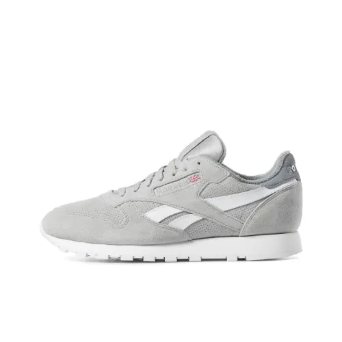 Reebok Classic Leather Low Топ Беговые кроссовки Серый