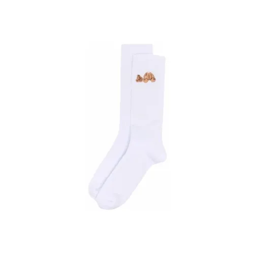 PALM ANGELS 1 шт Белый Унисекс MID Носки до икры