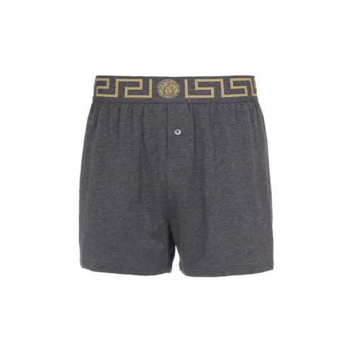 VERSACE Темно-серые Мужские Боксеры