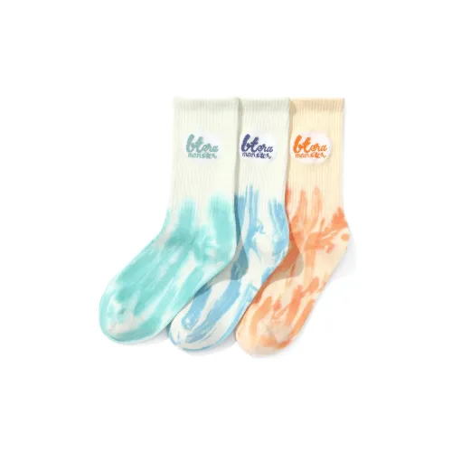 BIRDTALK 3 шт Многоцветные Унисекс MID Носки до икры