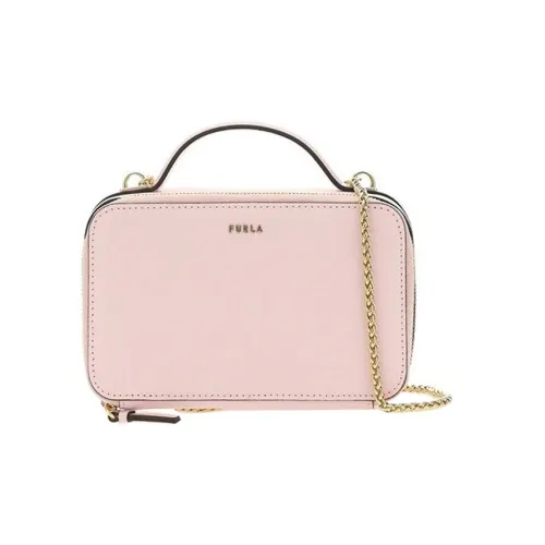 Furla Вавилон Кожа Сумка через плечо Сумка Маленькая Женская Розовая