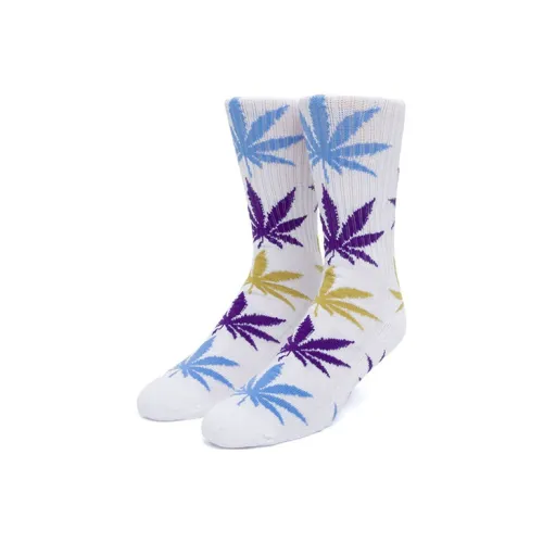 HUF 1 шт Белый Унисекс Колено высокие Носки