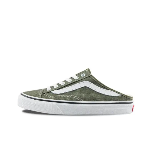 Vans Style 36 Series Mule Low Топ Кроссовки для скейтбординга Унисекс Оливково-зеленый
