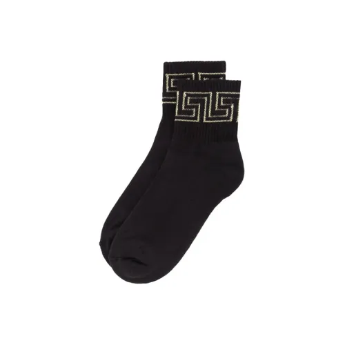 VERSACE Носки Crew Унисекс Черные